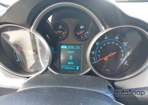 2013 Chevrolet Cruze Eco Auto from USA, damaged, VIN 1G1PH5SB2D7166819